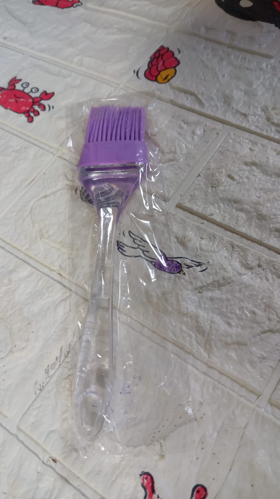 5883 Silicone Pastry Brush Heat Resistant Basting Baking Brush, Kitchen Silicon Oil Basting Brush Multi-Purpose Silicone Durable Easy Use | Oil Cooking Brush for Grilling, Tandoor, Cooking, Baking, BBQ/Brush for Cooking (1Pc, 22 Cm) 5883 Silicone Pastry Brush Heat Resistant Basting Baking Brush, Kitchen Silicon Oil Basting Brush Multi-Purpose Silicone Durable Easy Use | Oil Cooking Brush for Grilling, Tandoor, Cooking, Baking, BBQ/Brush for Cooking (1Pc, 22 Cm)